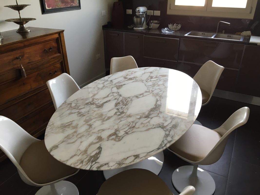 Quale piano di marmo scegliere per il tuo tavolo Tulip ? - Instant Design