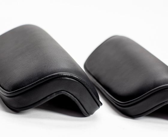 braccioli elastici per mobili per poltrona braccioli Golden Apple 1 paio di copribraccioli in pelle sintetica PU per poltrona nero