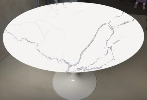 Piani tavolo in marmo / quarzo / marmo resina - Vela Arredamenti
