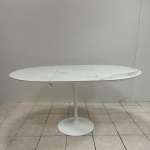 Alternative view of Tavolo Tulip Gres Allungabile Tondo - Ready to Live -