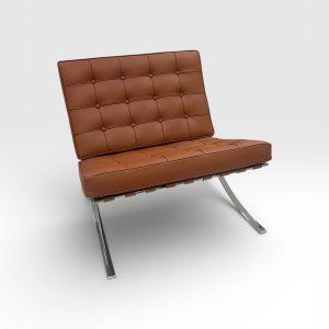 Poltrona Barcelona in Pelle -Ready to live-