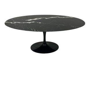 Tavolo Tulip Ovale marmo marqunia nero -Ready to Live-